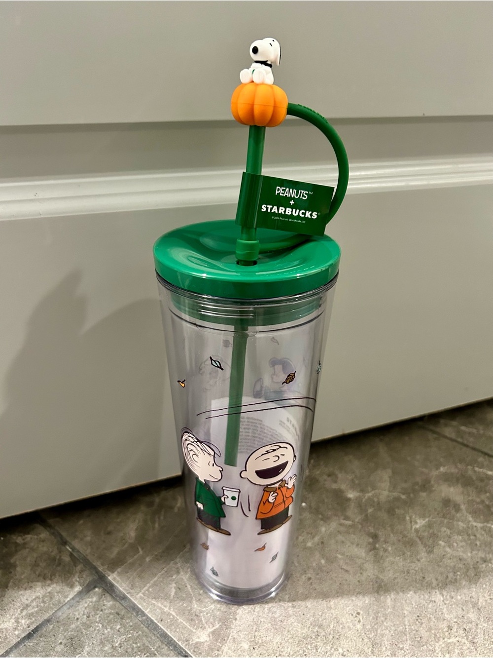 Peanuts x Starbucks Great Pumpkin Plastic Cold Cup